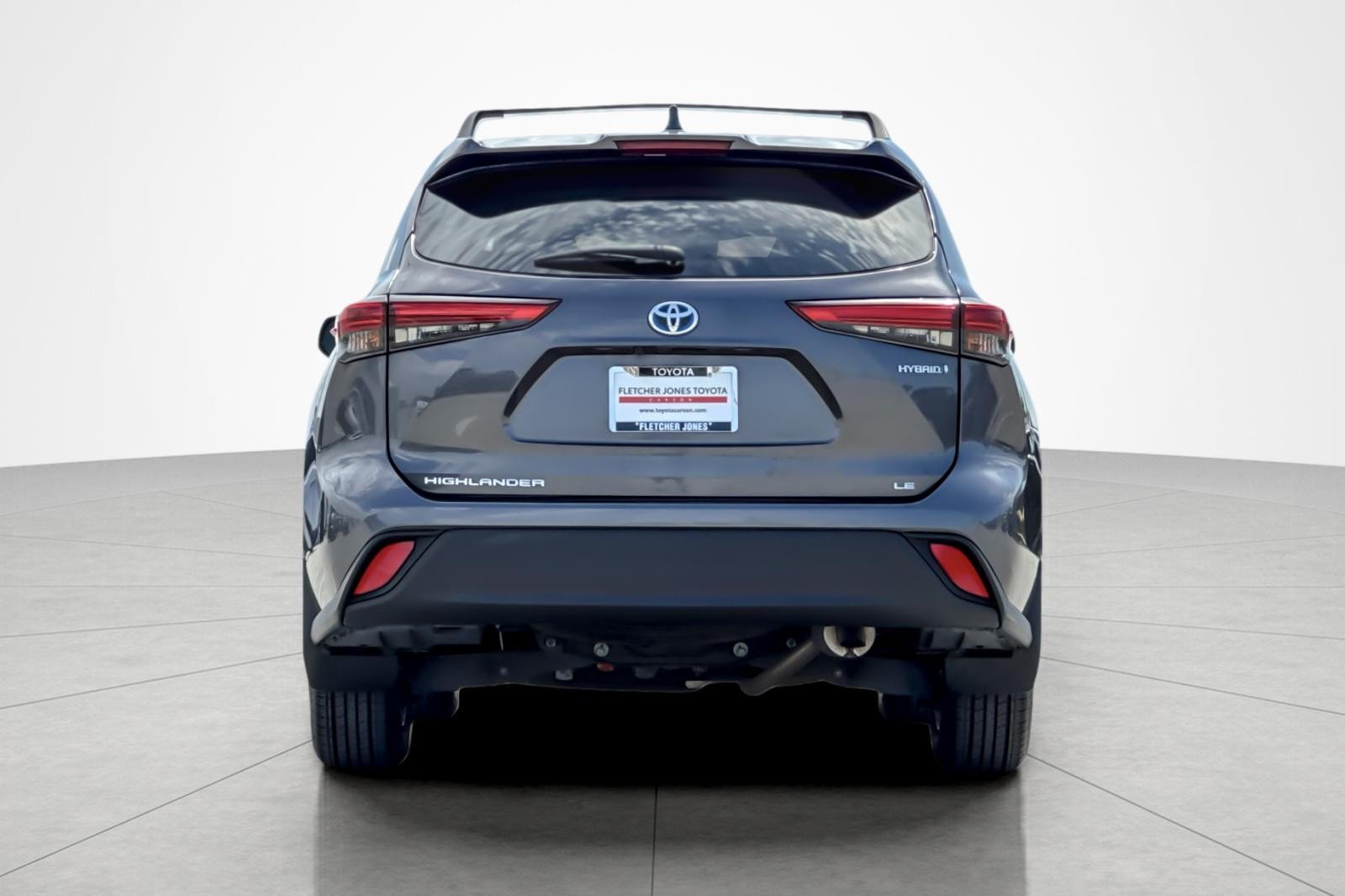 Certified Used 2021 Magnetic Gray Metallic Toyota Hybrid LE image 4