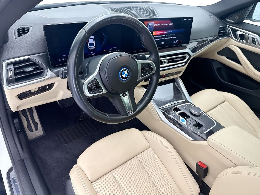 Certified Used 2023 White Metallic BMW eDrive40 image 9