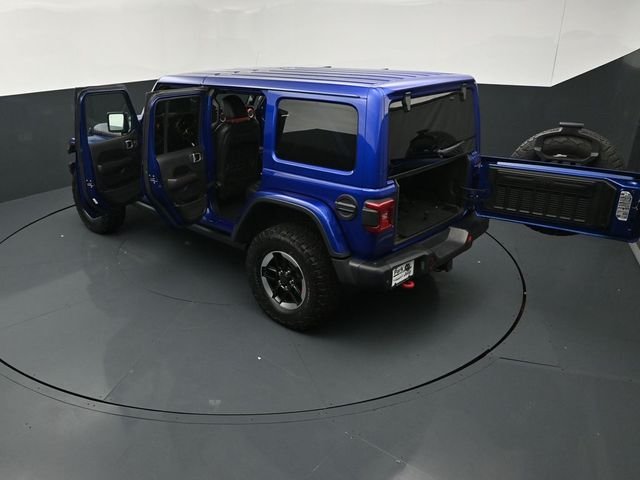Used 2020 Blue Jeep Unlimited Rubicon image 28