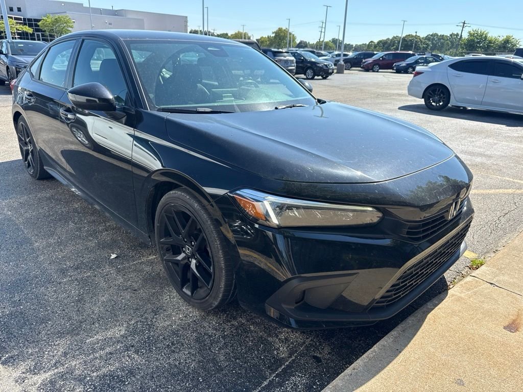 Used 2023 Crystal Black Pearl Honda Sport image 1