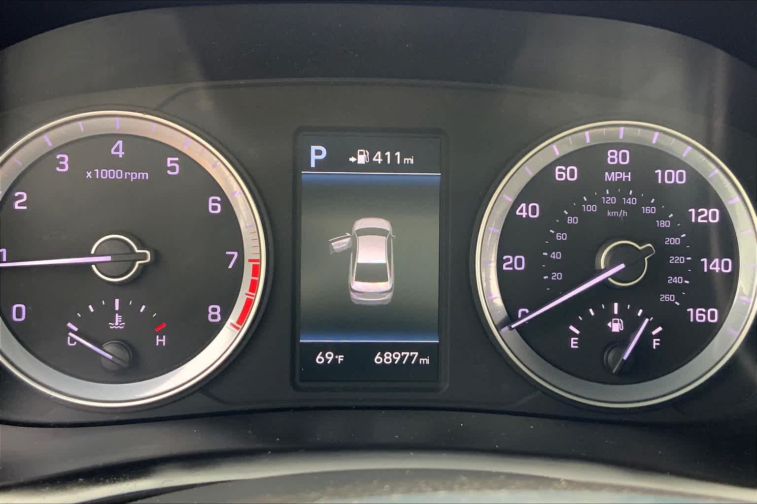 Used 2019 Scarlet Red Hyundai SEL image 20