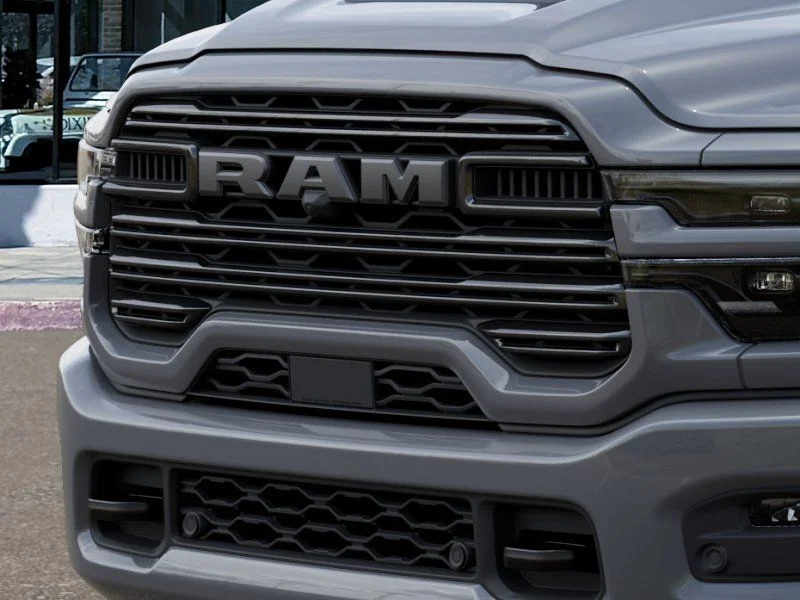 New 2026 Ceramic Gray Clear-Coat Exterior Paint RAM Laramie image 11