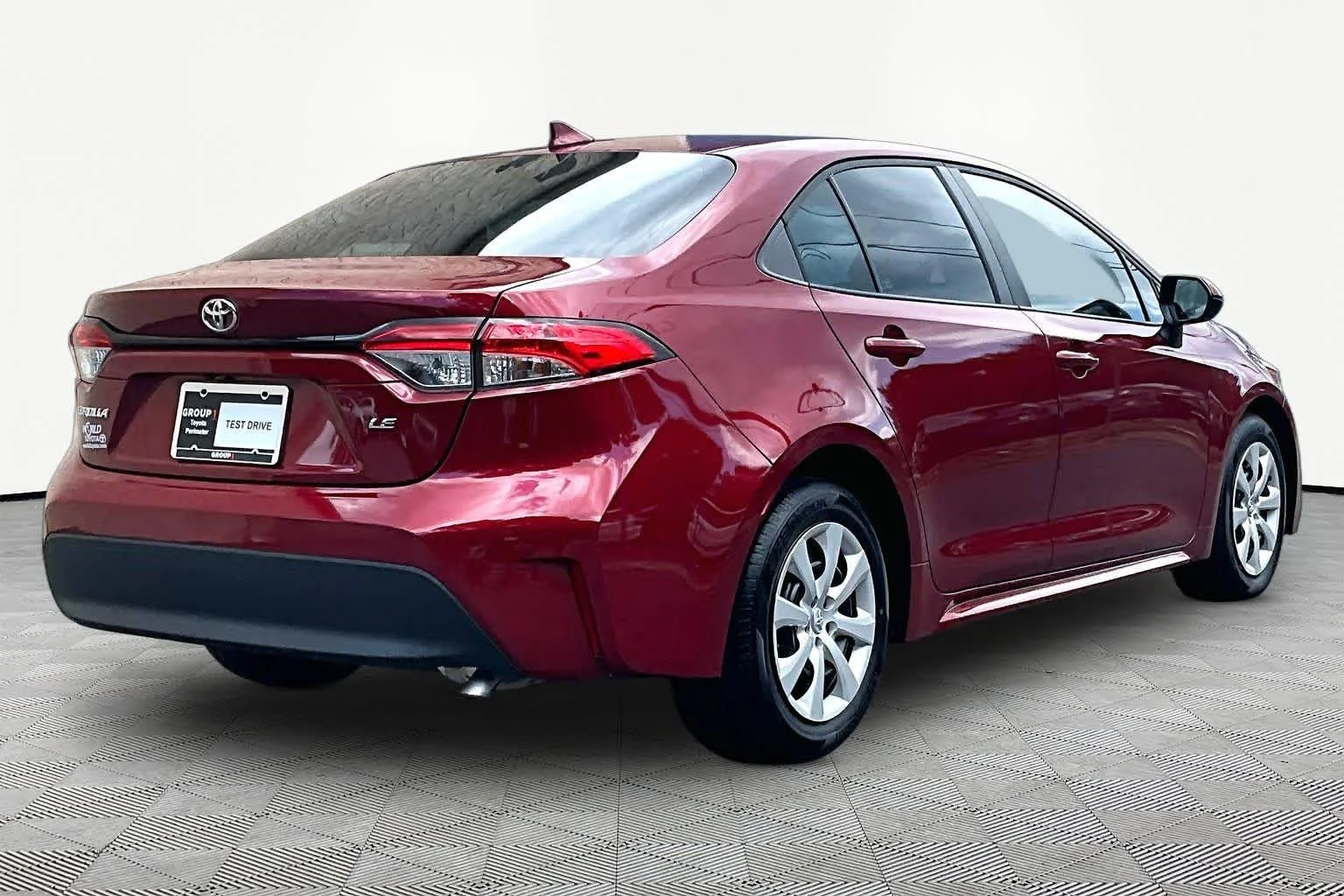 Used 2024 Ruby Flare Pearl Toyota LE image 13
