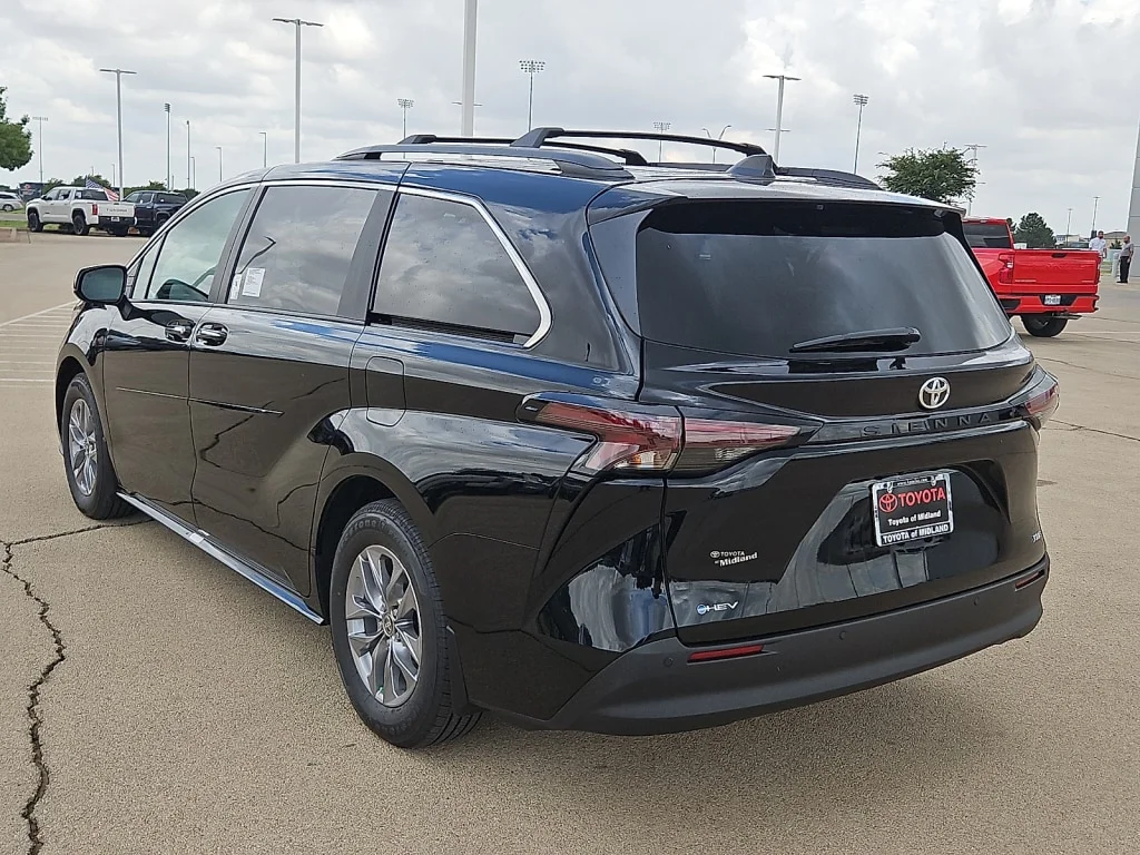 New 2026 Midnight Black Toyota XLE 8 Passenger image 3