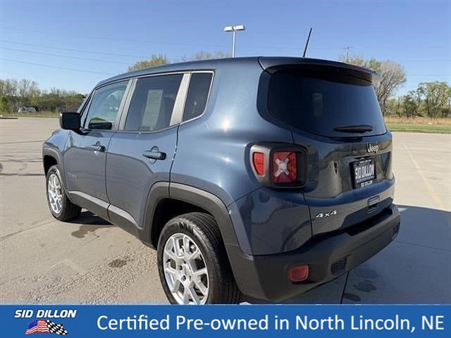 Certified Used 2023 Slate Blue Pearlcoat Jeep Latitude image 7