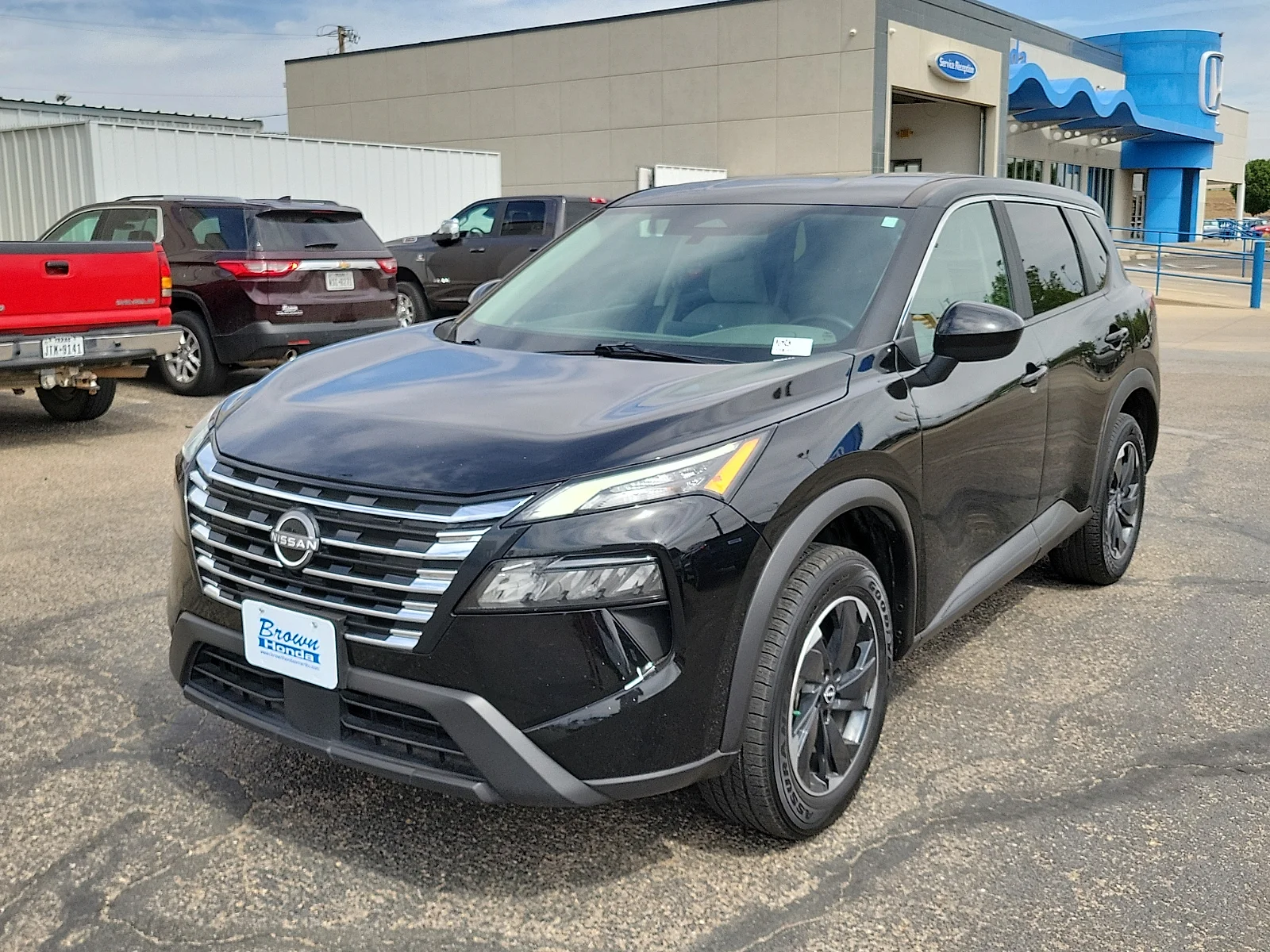 Certified Used 2025 Super Black Nissan SV Intelligent AWD image 4