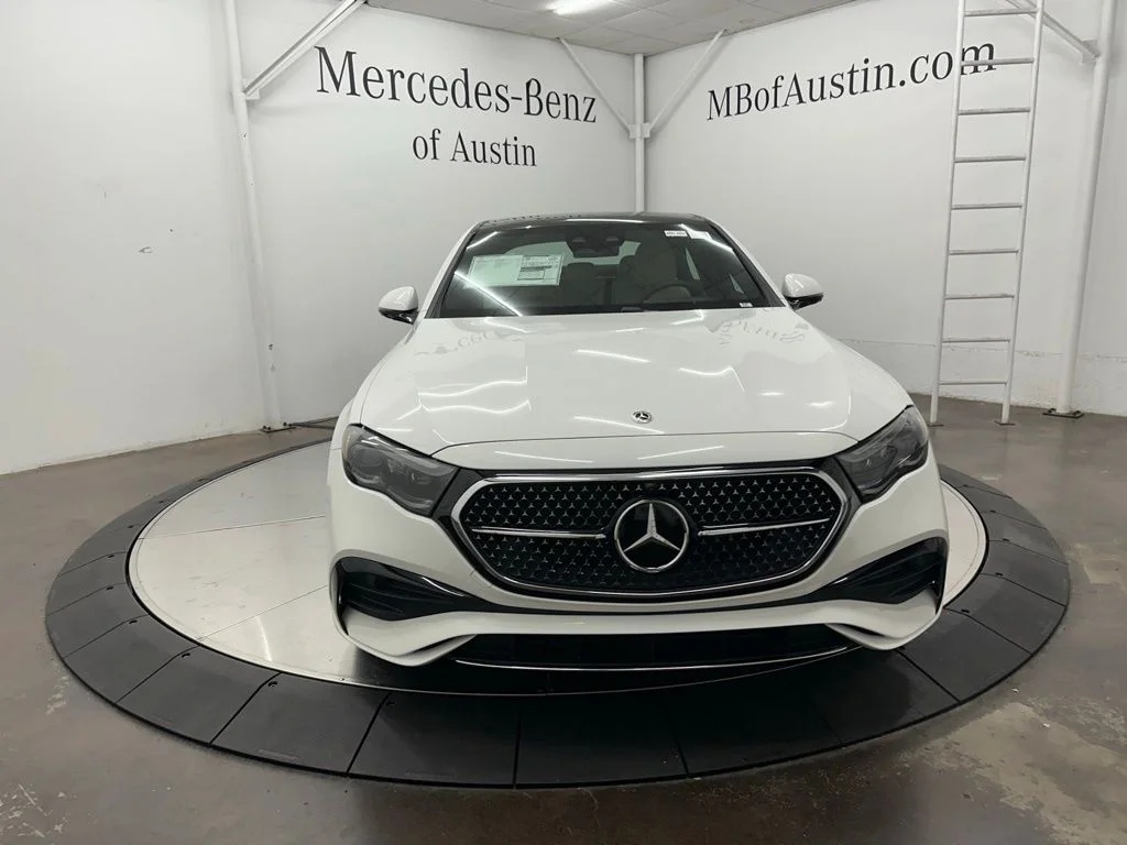 New 2027 White Mercedes-Benz E 350 image 2