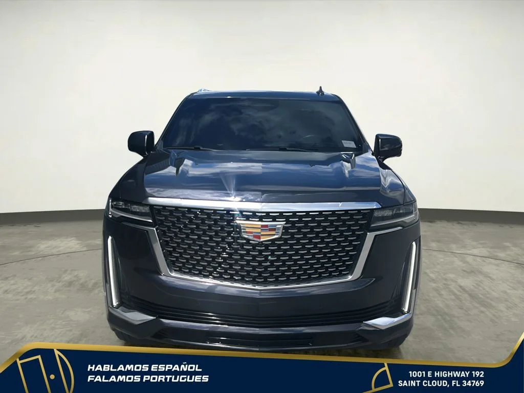 Used 2024 Galactic Gray Metallic Cadillac Premium Luxury image 9