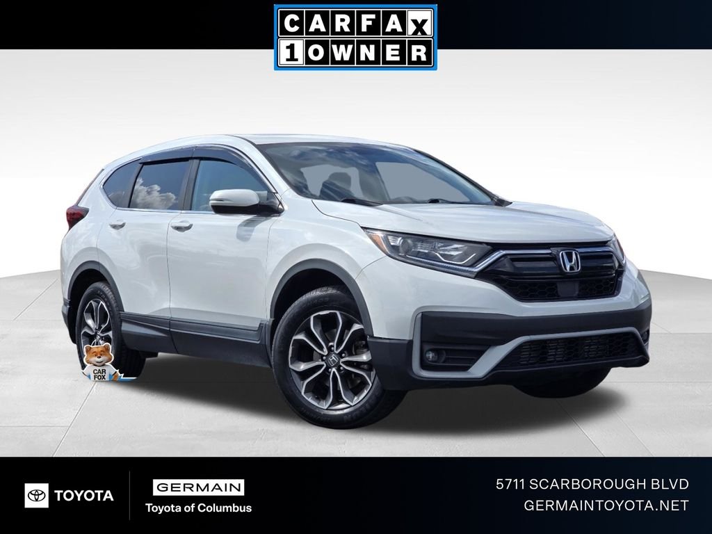 Used 2022 White Honda EX image 1