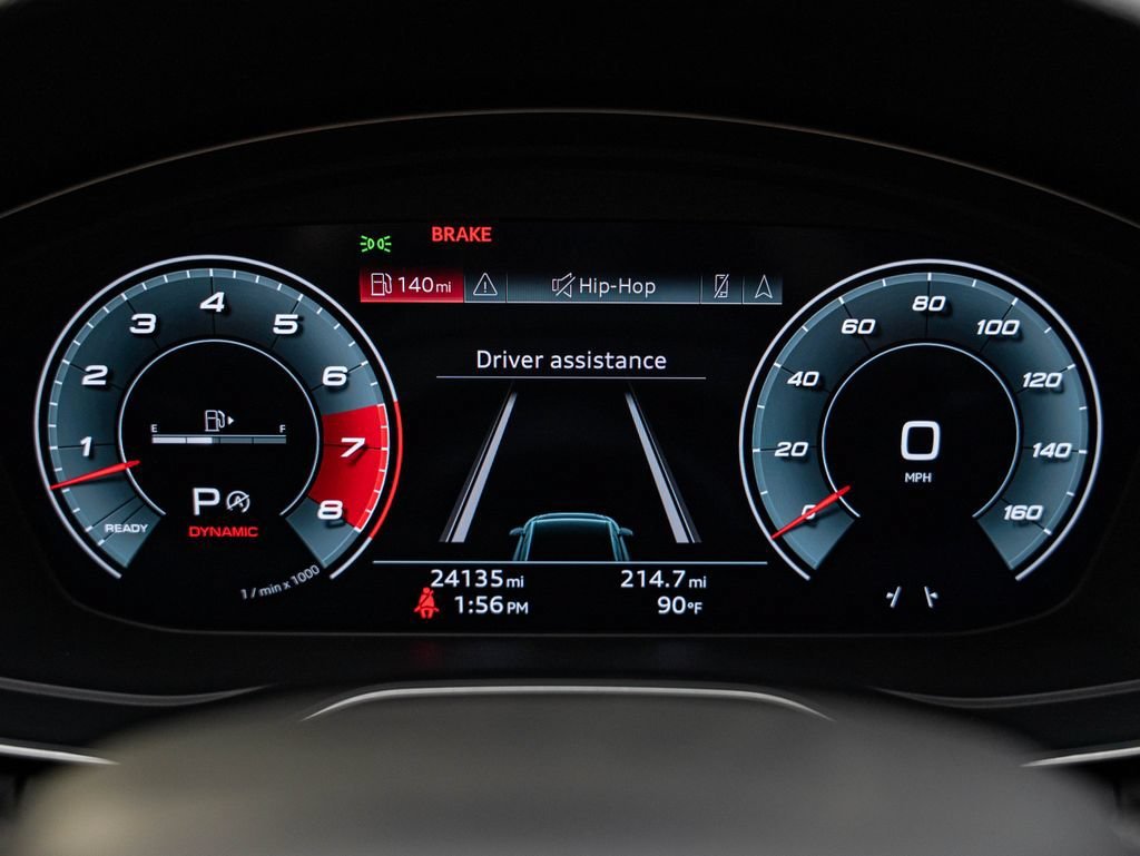 Used 2022 Daytona Gray Pearl Effect Audi Premium Plus image 32