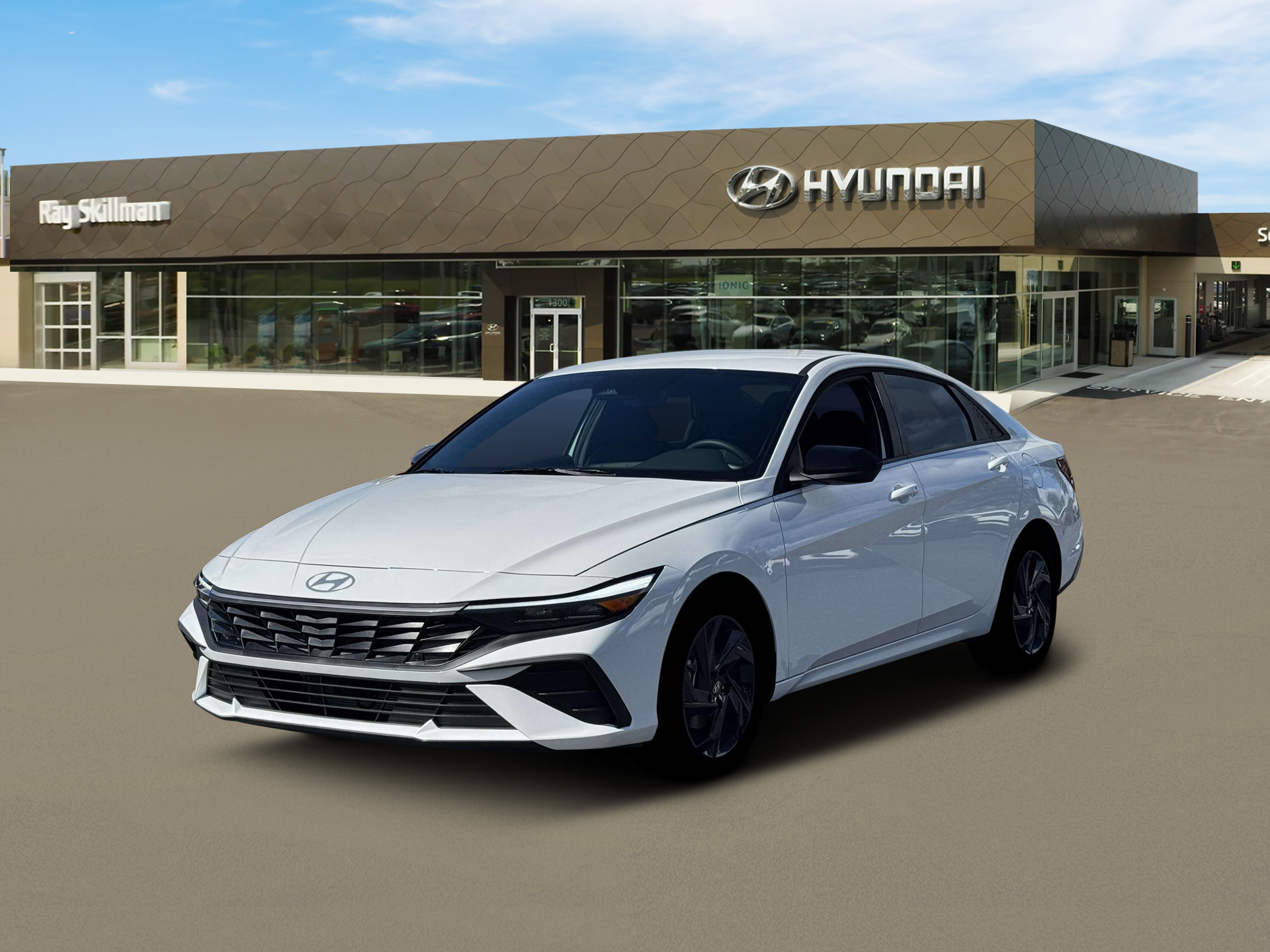 New 2026 Serenity White Hyundai SEL Sport image 2