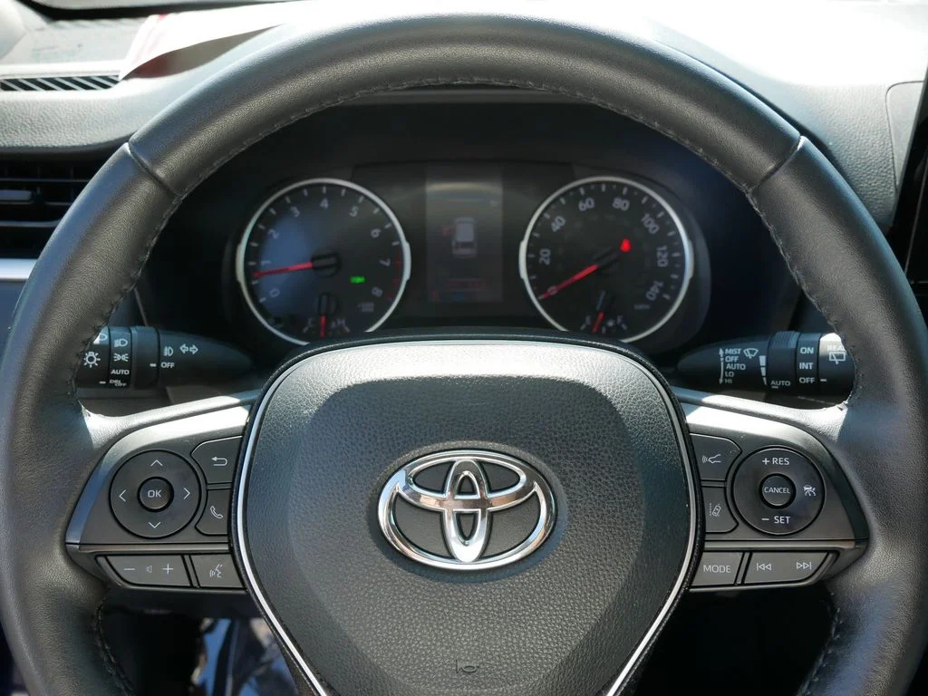 Certified Used 2021 Blue Toyota XLE image 25