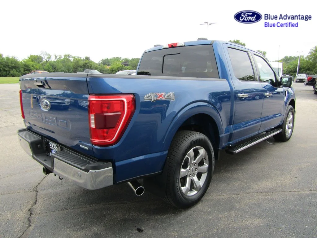 Certified Used 2023 Atlas Blue Metallic Ford XLT image 15