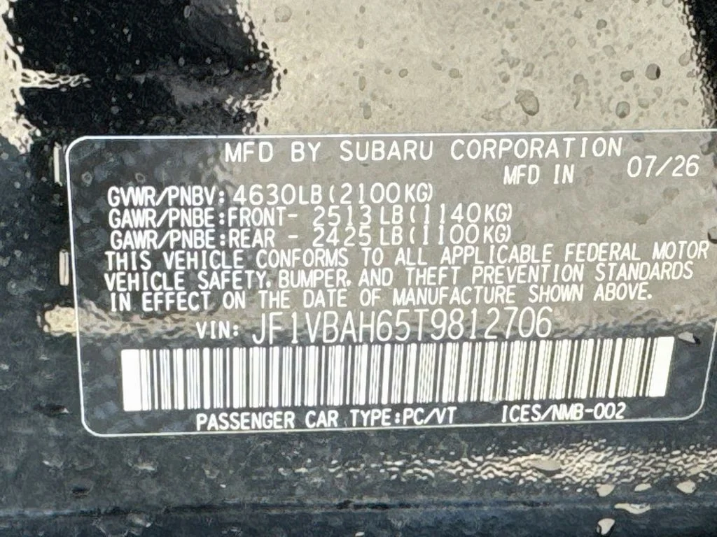 New 2026 Black Subaru Premium image 40