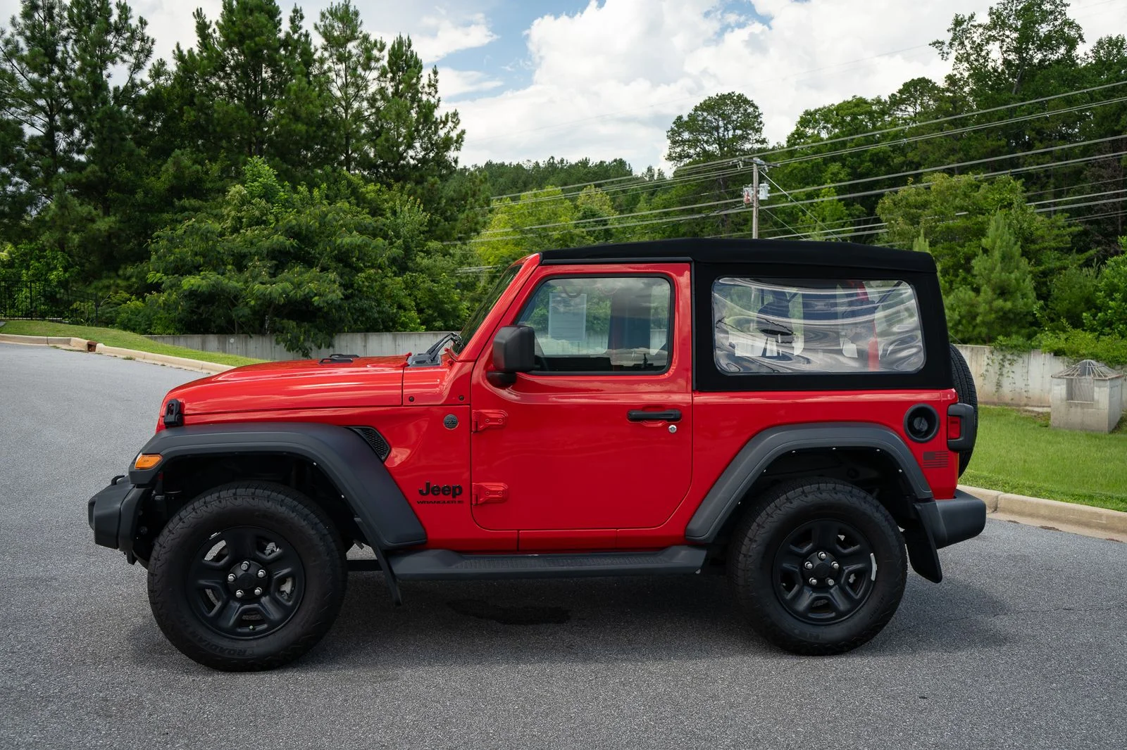 Used 2024 Red Clearcoat Jeep Sport image 5