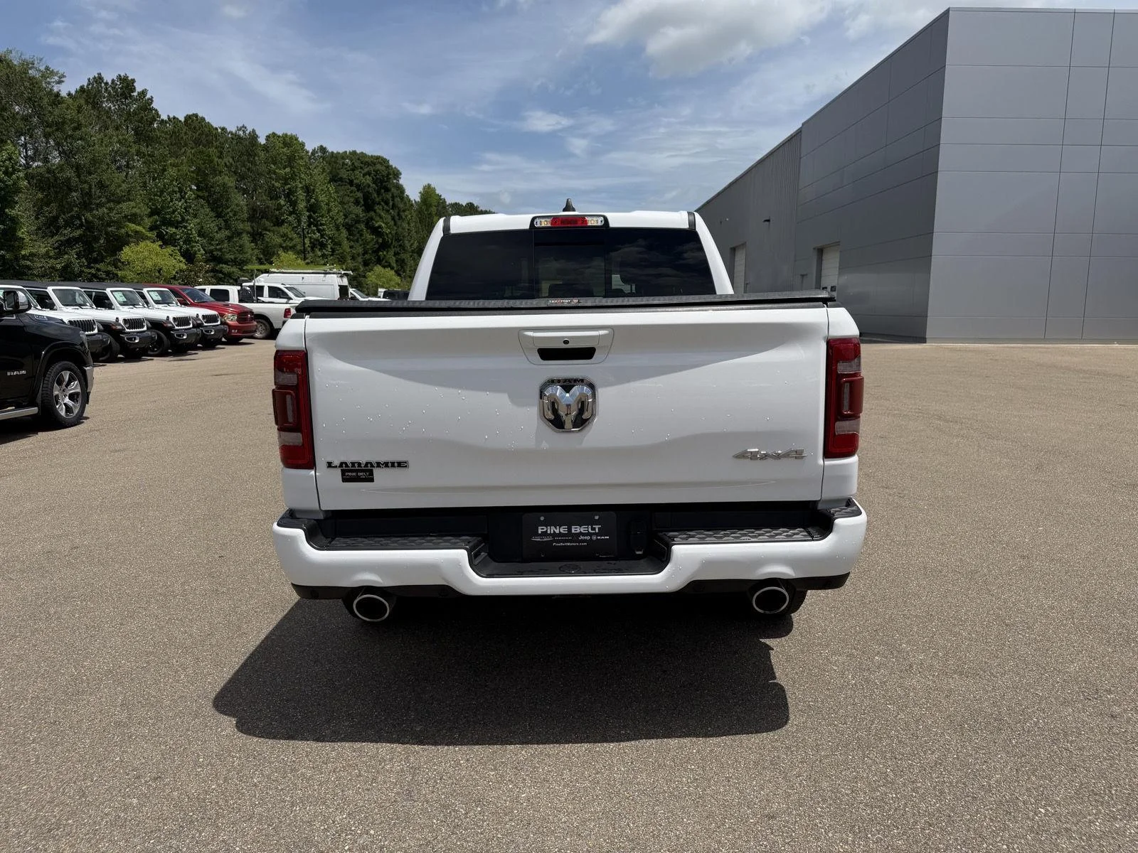 Used 2023 Bright White Clearcoat Ram Laramie image 5