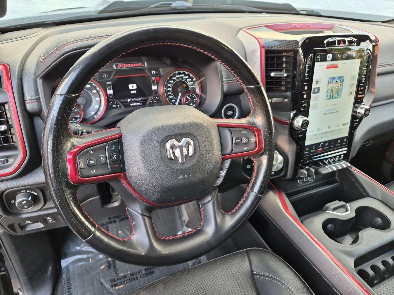 Used 2022 Diamond Black Crystal Pearlcoat Ram Rebel image 18