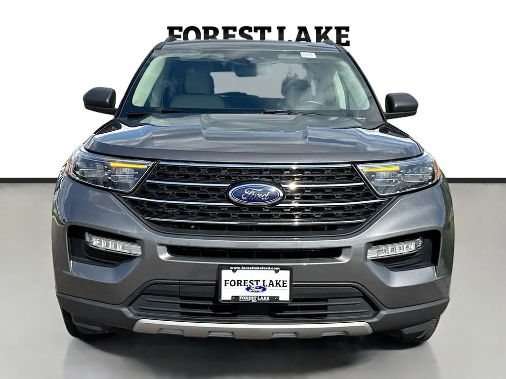 Certified 2023 Ford Explorer XLT with VIN 1FMSK8DH2PGA42037 for sale in Forest Lake, Minnesota
