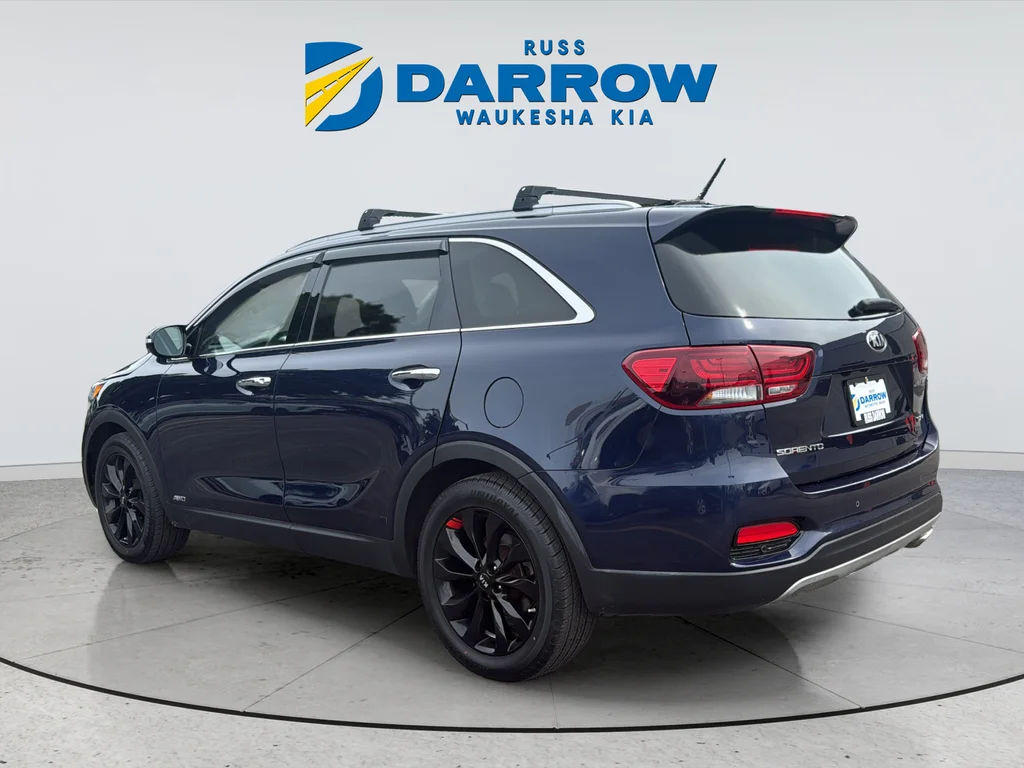 Used 2020 Blue Kia EX image 3
