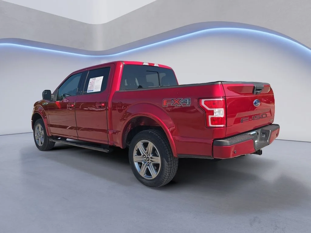 Used 2019 Ruby Red Metallic Tinted Clearcoat Ford XLT image 3