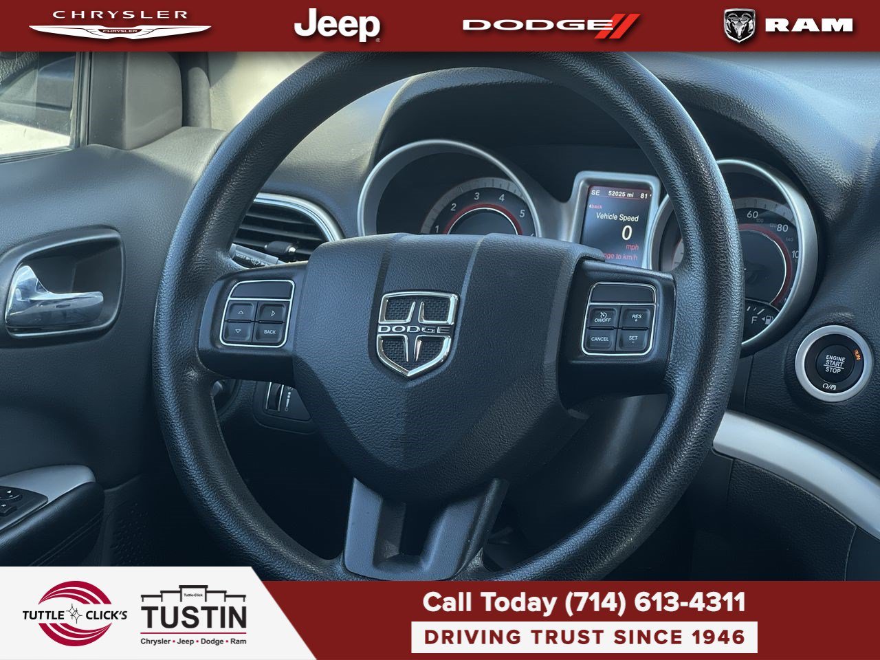 Used 2019 White Noise Tri-Coat Dodge SE image 24