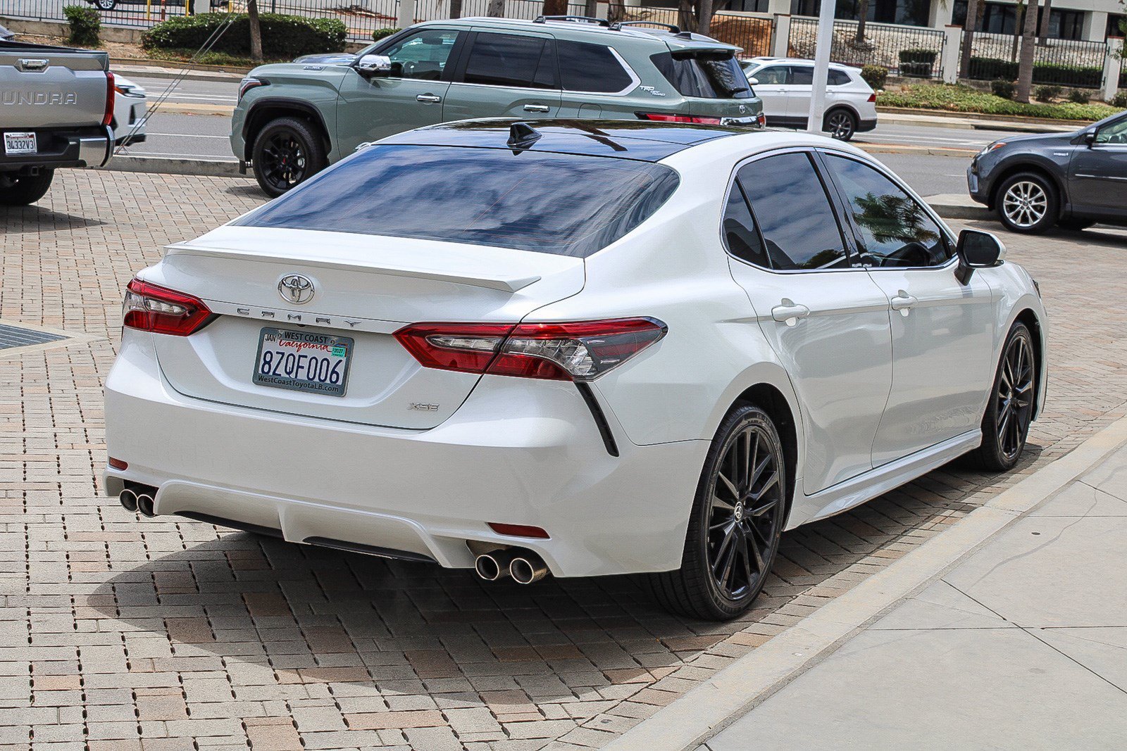 Certified Used 2022 Wind Chill Pearl Toyota XSE V6 image 6