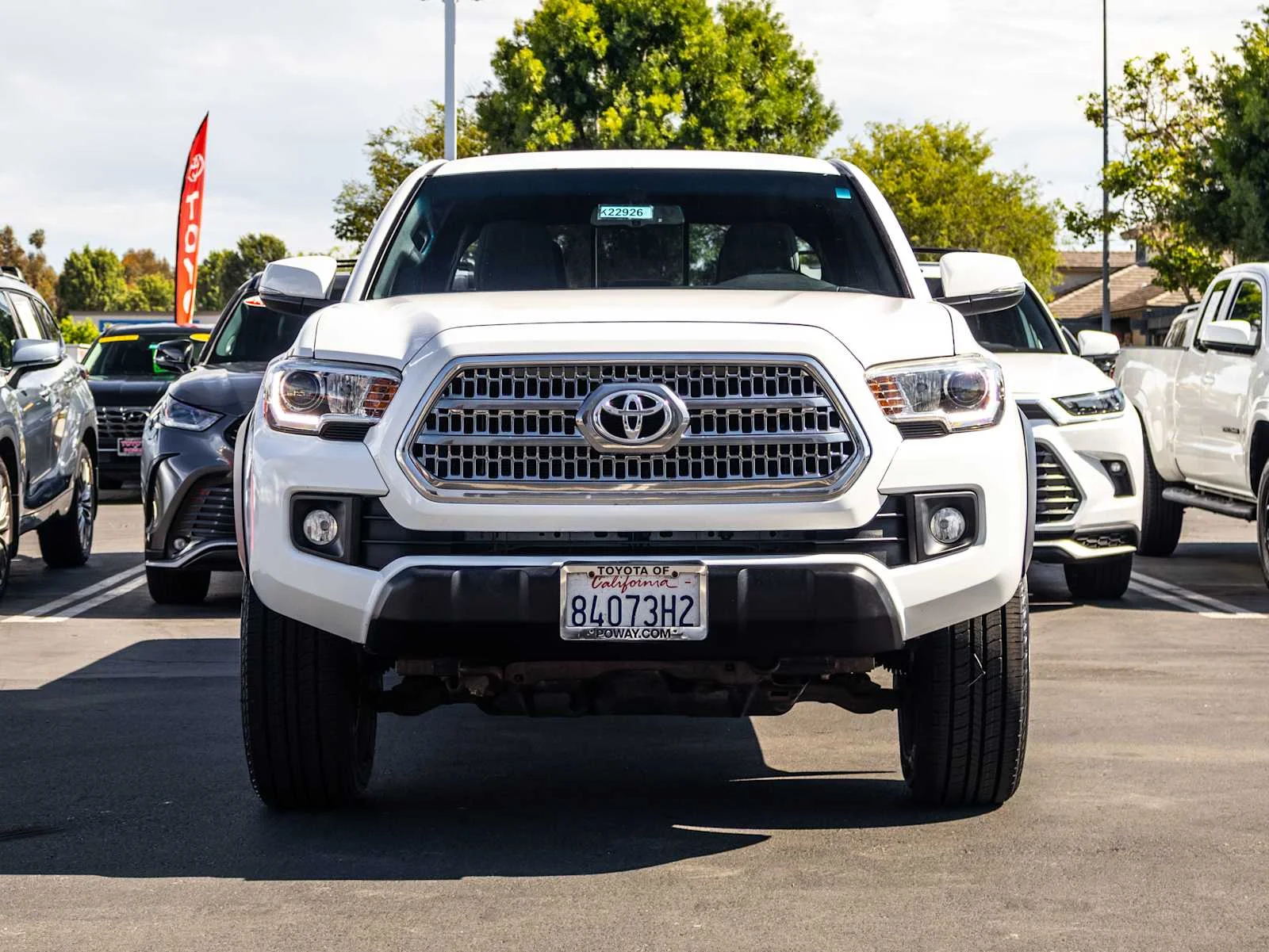 Used 2017 Super White Toyota TRD Off Road image 2