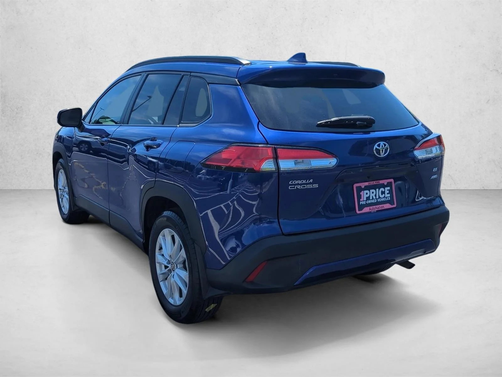Used 2024 Blue Crush Metallic Toyota LE image 8