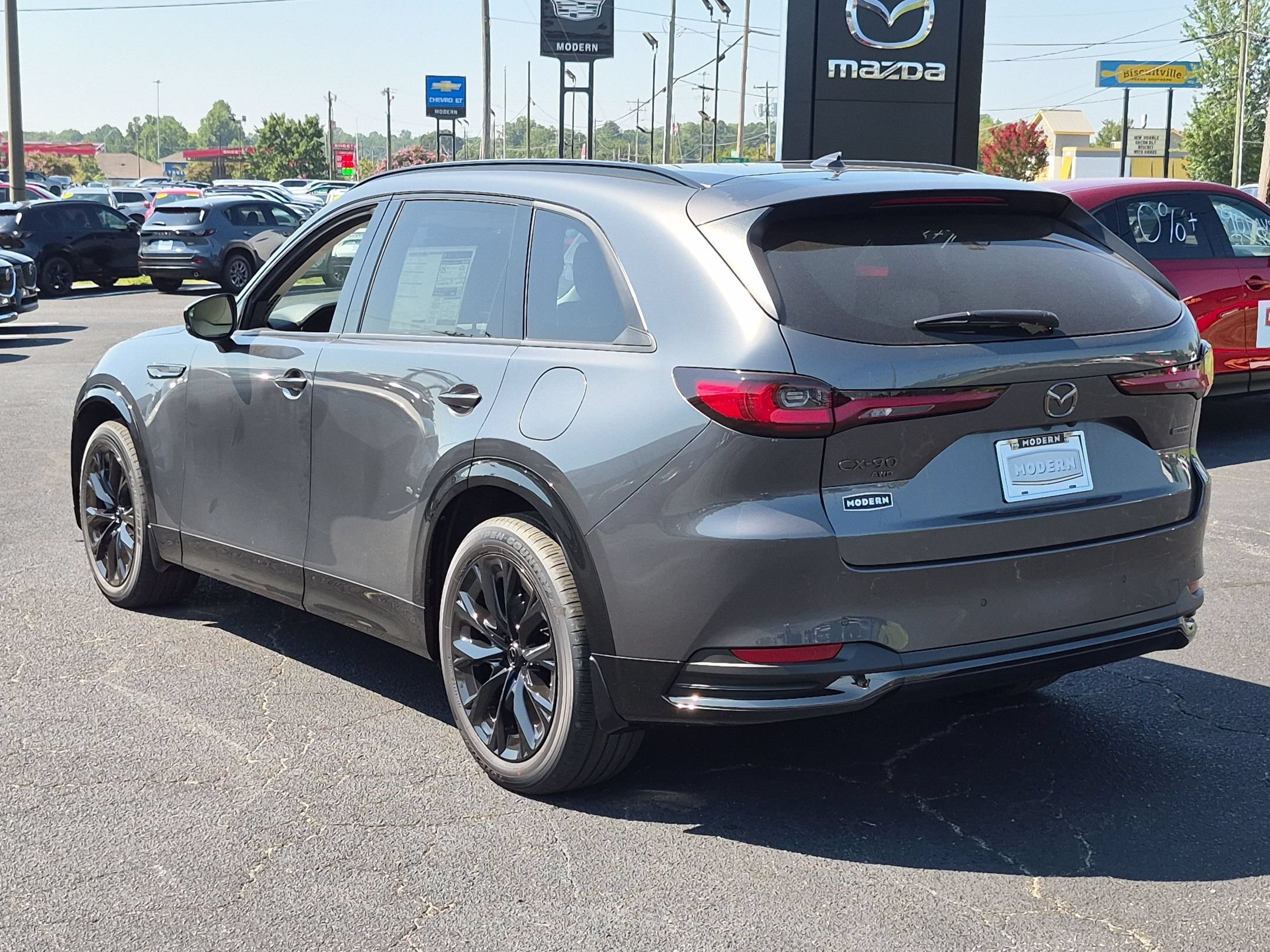 New 2026 Machine Gray Metallic Mazda 3.3 Turbo S Premium Sport AWD image 6