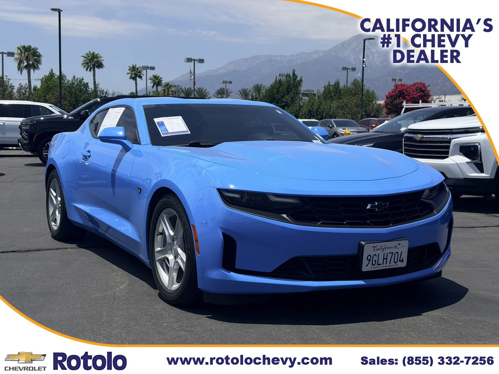 Used 2023 Rapid Blue Chevrolet 1LT image 1