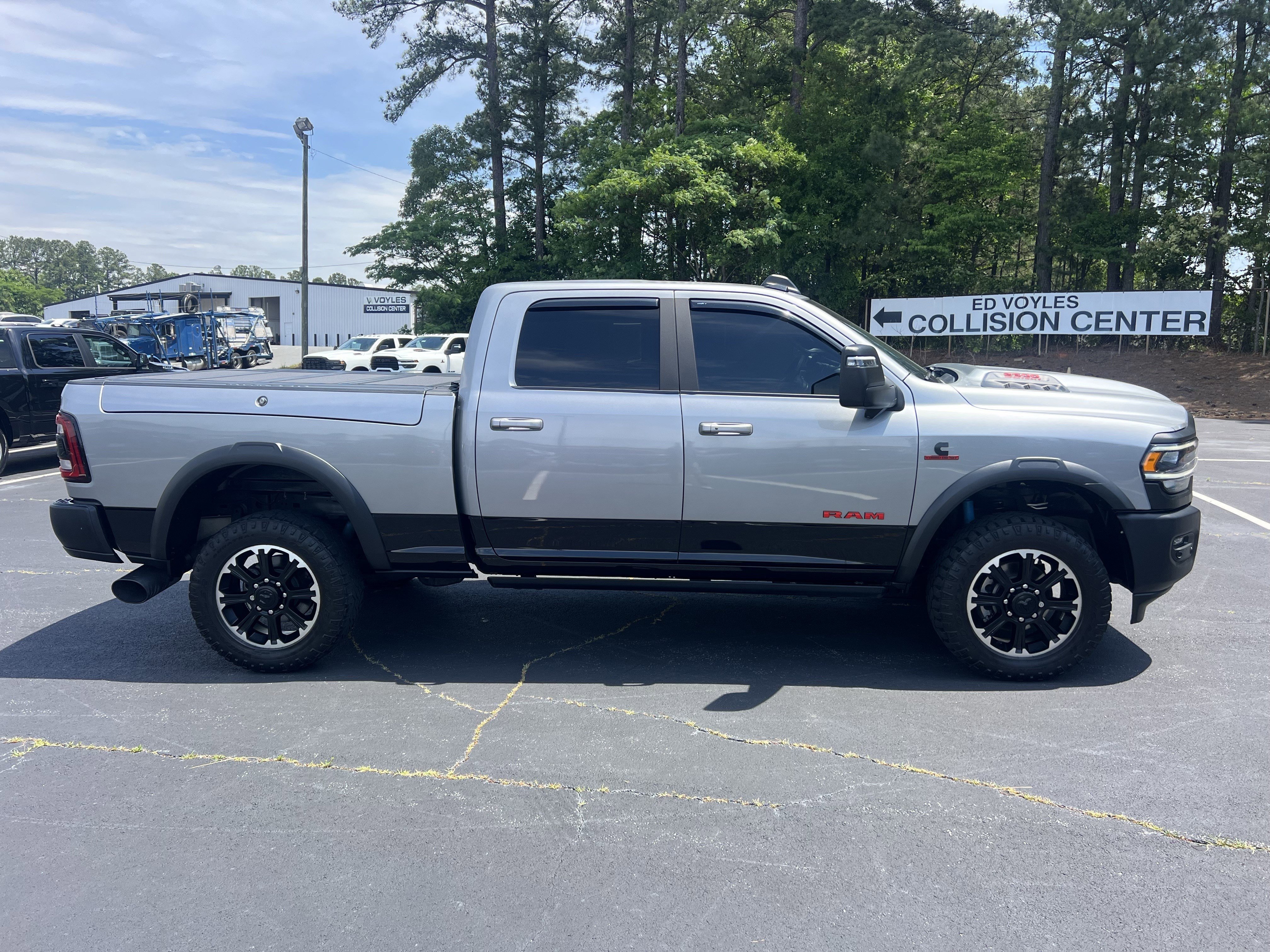 Used 2023 Billet Silver Metallic Clearcoat Ram Power Wagon Rebel image 9