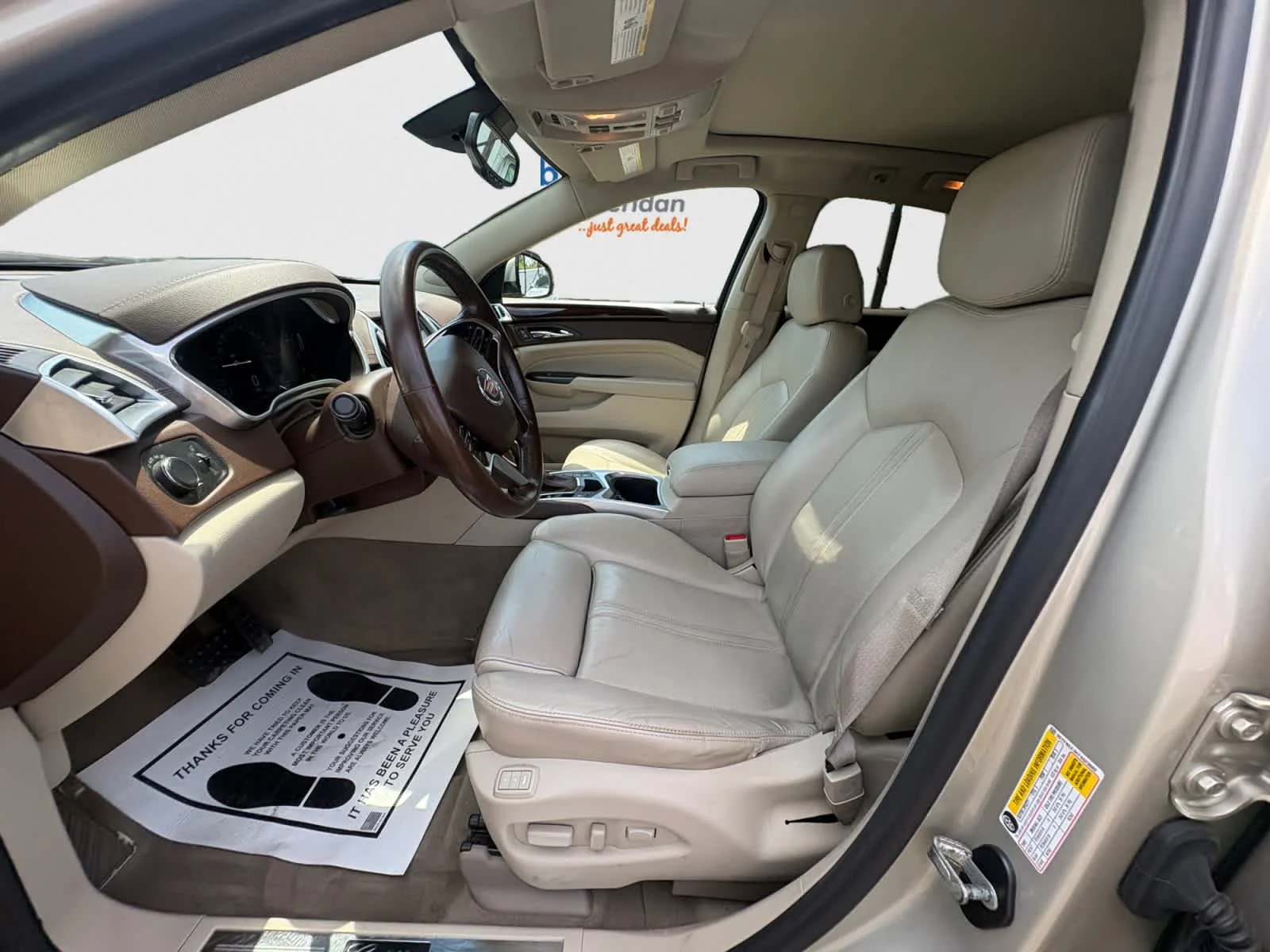Used 2015 Silver Coast Metallic Cadillac Luxury Collection image 11