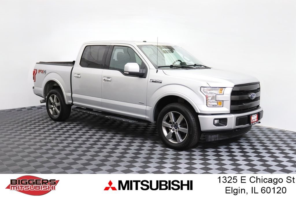 Used 2017 Silver Ford Lariat image 1