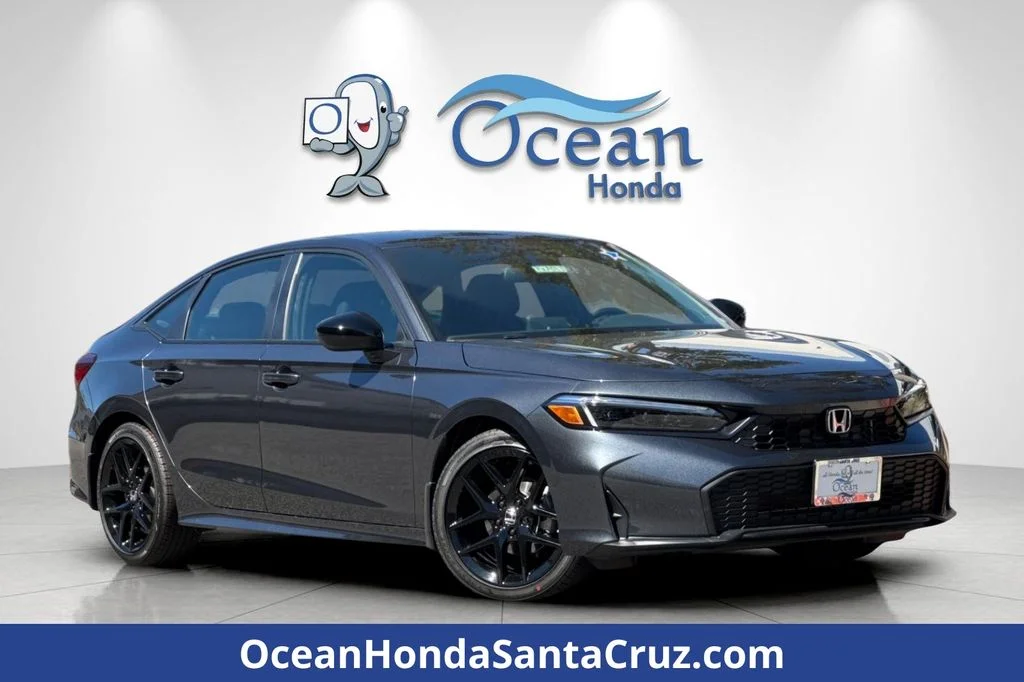 New 2026 Meteorite Gray Metallic Honda Sport image 1