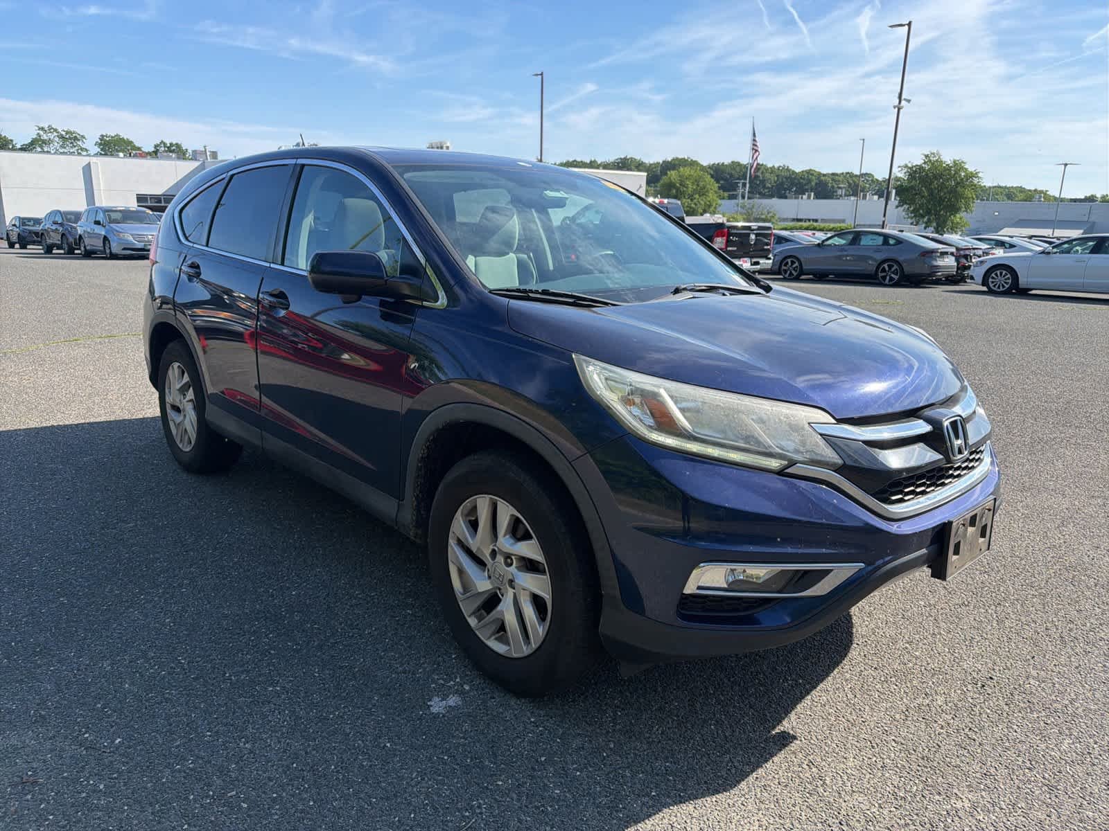 Used 2016 Obsidian Blue Pearl Honda EX image 7