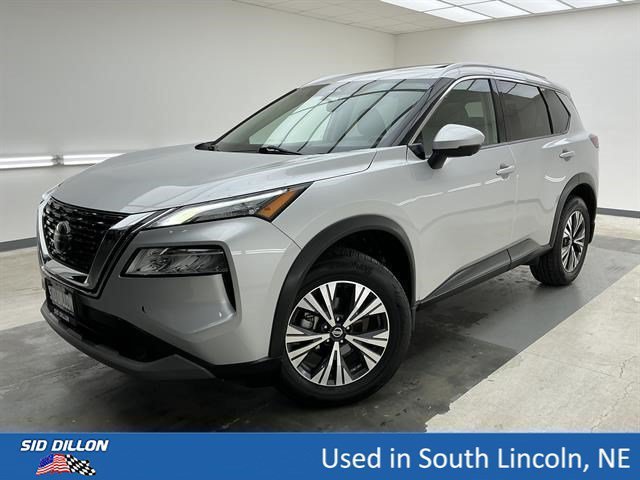 Brilliant Silver Metallic 2021 Nissan Rogue SUV / Crossover All-Wheel Drive Continuously Variable Transmission