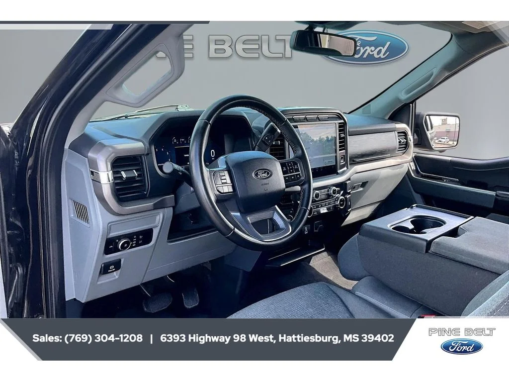 Certified Used 2024 Agate Black Metallic Ford XLT image 13