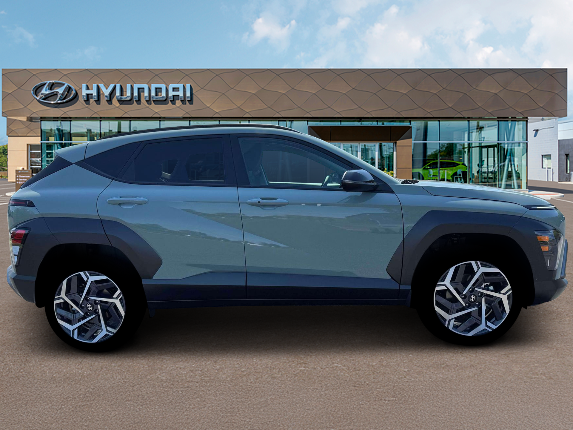 New 2026 Green Hyundai SEL Premium AWD image 9