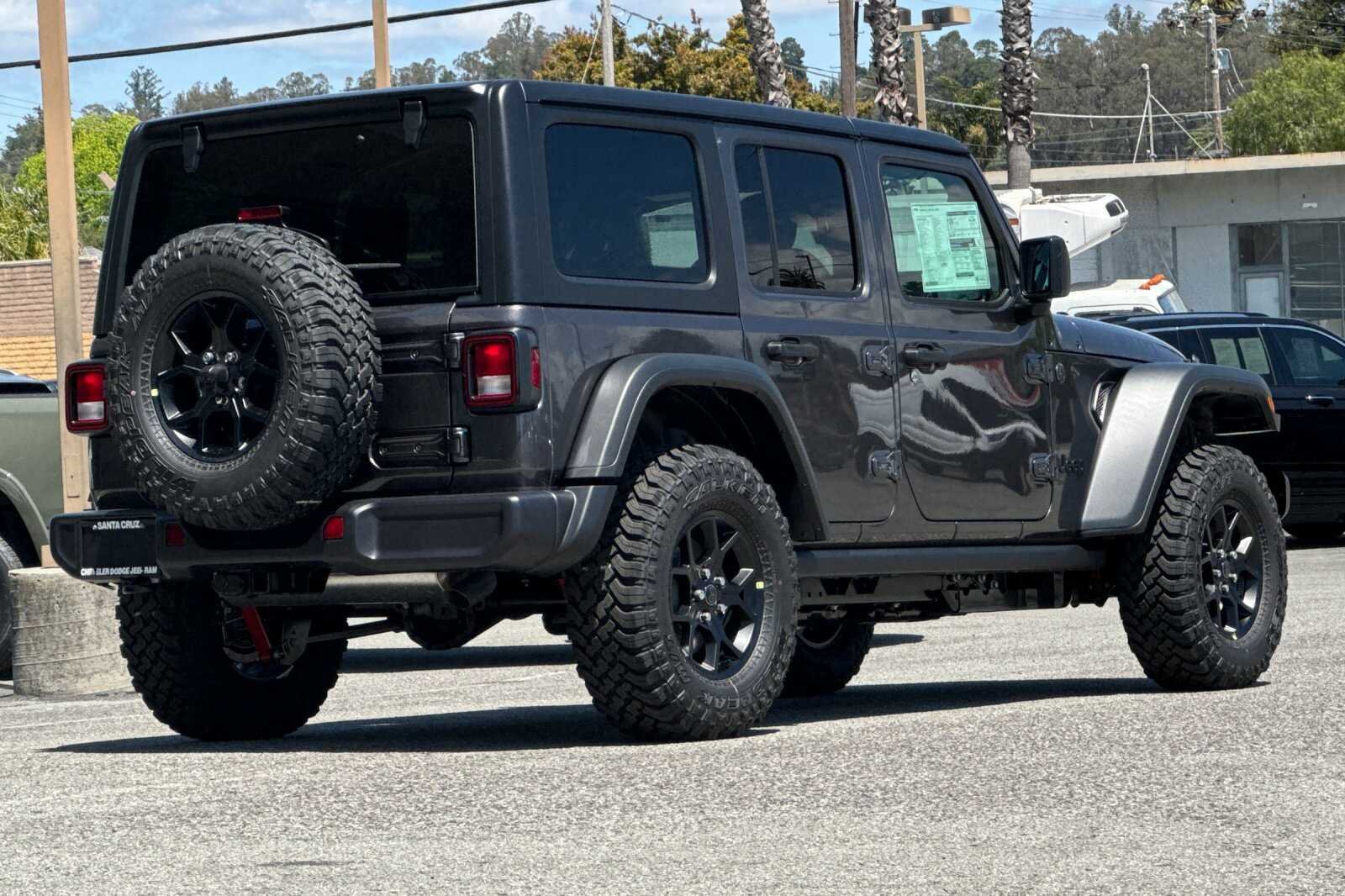 New 2026 Granite Crystal Metallic Clear-Coat Exterior Paint Jeep Willys image 4