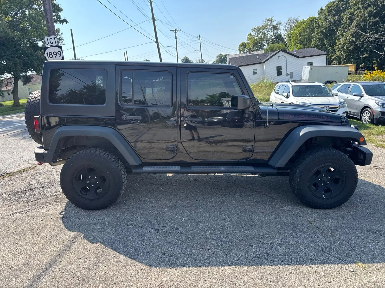Used 2014 Black Jeep Unlimited Rubicon image 7