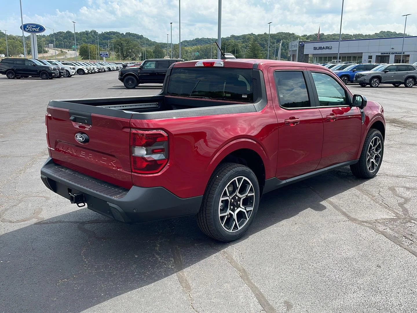New 2026 Ruby Red Metallic Tinted Clearcoat Ford LARIAT image 5