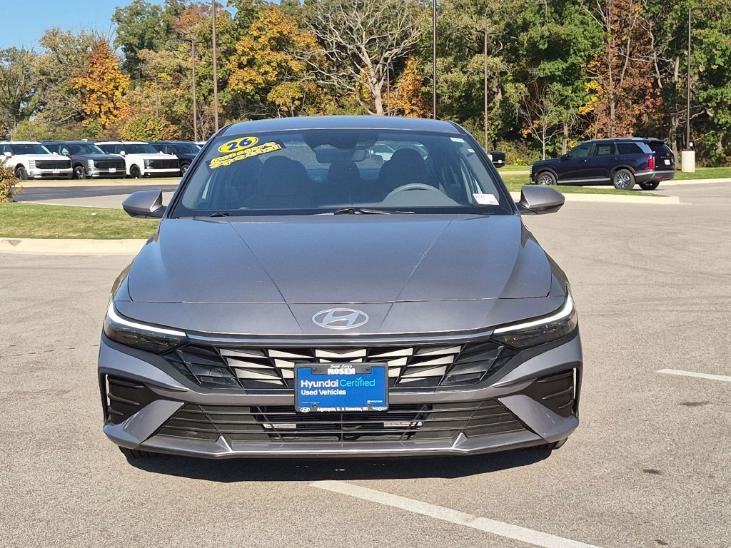 Certified Used 2026 Silver Hyundai Blue image 2
