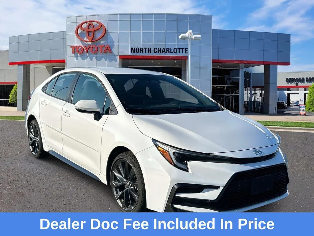 Used 2024 White Toyota SE image 1