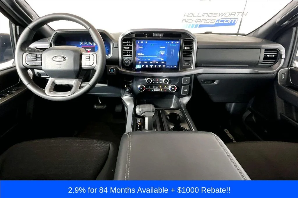 New 2026 Agate Black Metallic Ford XLT image 5