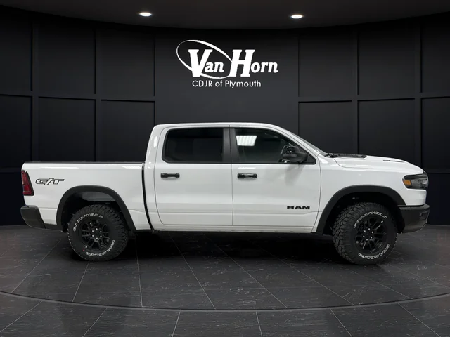 New 2026 Bright White Clear-Coat Exterior Paint RAM Rebel image 8