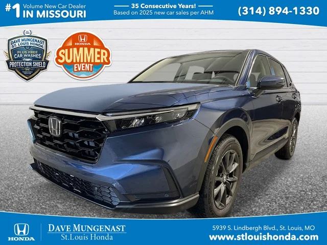 New 2026 Canyon River Blue Metallic Honda EX-L image 1