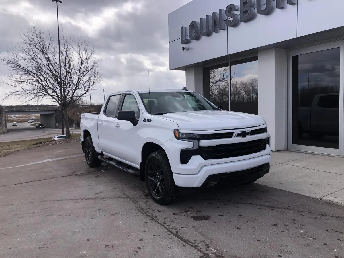 New 2026 White Chevrolet 4WD Crew Cab 147" RST image 1