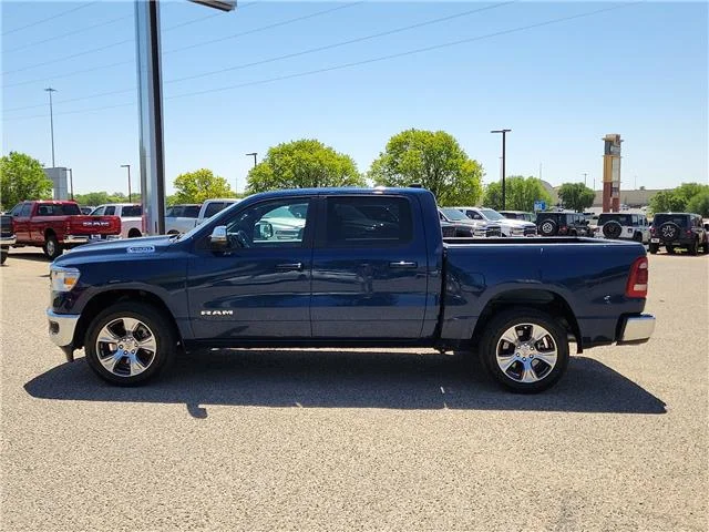 Used 2024 Hydro Blue Pearlcoat RAM Laramie 4x2 Crew Cab 144.5 in. WB image 2