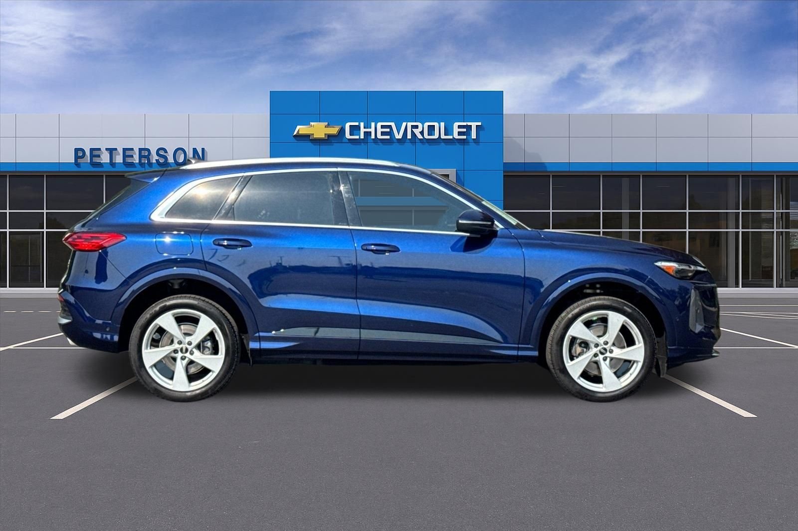Used 2025 Blue Audi 2.0T Premium Plus image 3