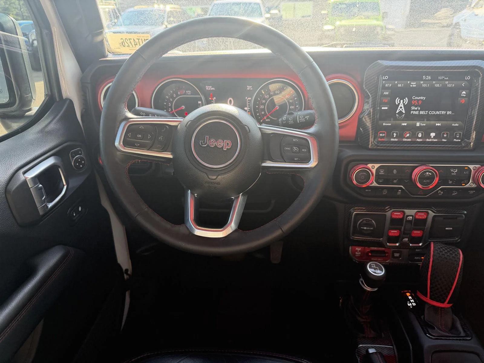Used 2019 Bright White Clearcoat Jeep Rubicon image 8